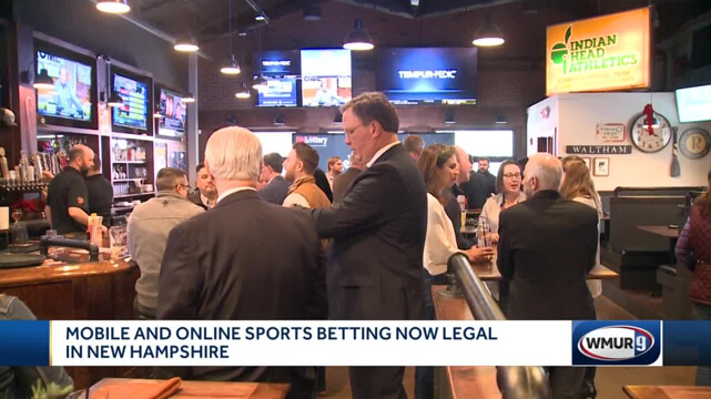 Legal Online Sports Betting Has Arrived in New Hampshire - News Clip