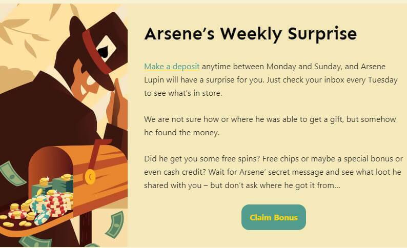 Lupin Casino Screenshot 5