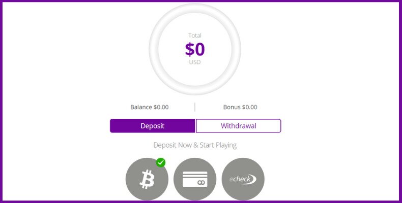 Super Slots Cashier Interface