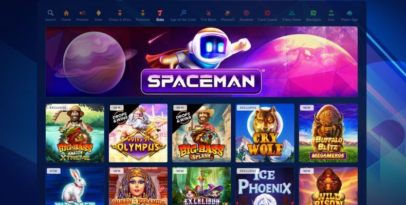 Interface of Sports Interaction Sportsbook