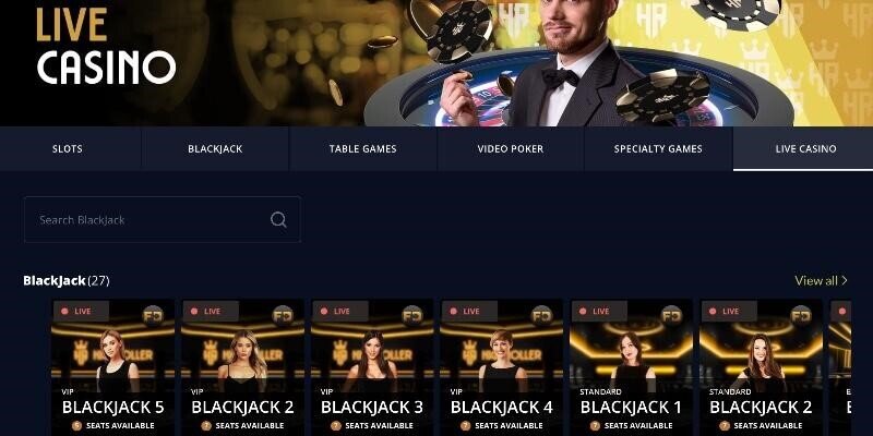 High Roller Casino Live Casino