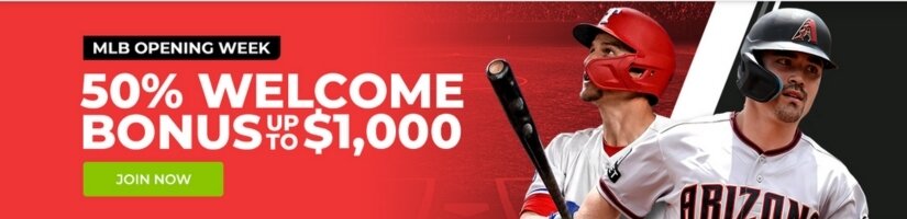 Image showcasing BetOnline's welcome bonus offer.