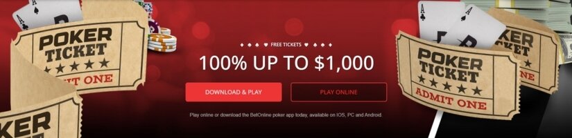 BetOnline Casino offers the broadest selection of poker games to players in the U.S. This real money poker app includes live online tournaments and cash games, along with 12 unique casino poker games and 23 variants of video poker. Notably, BetOnline is the only casino app on our list that offers unique poker games such as Bet on Poker and 6 Plus Poker.