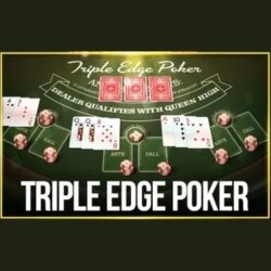 A screenshot displaying the Texas Hold Em Bonus game tile.