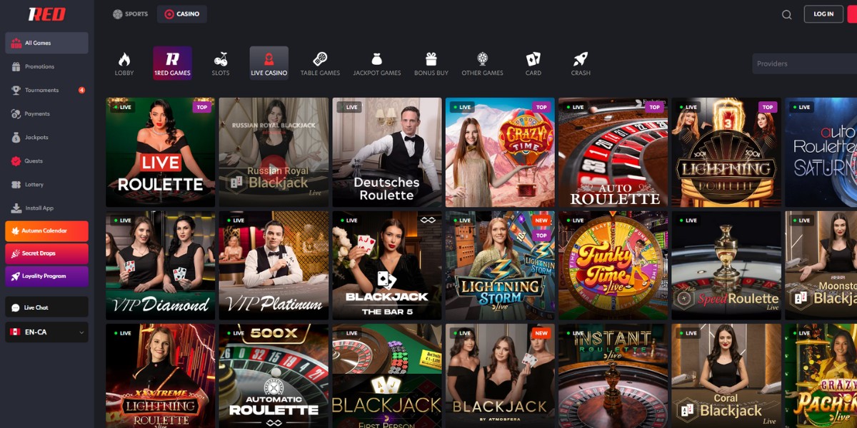A wide array of live dealer games is available, catering to various preferences.