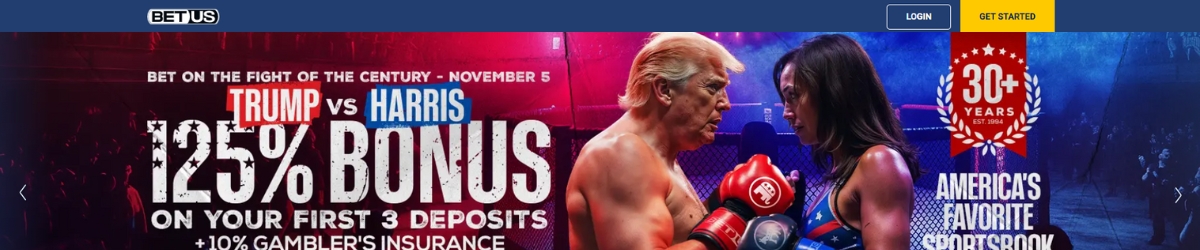 BetUS Presidential Election Betting Portal