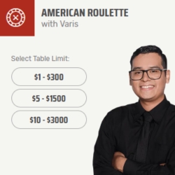 American Roulette, highlighted with the Varis title image.